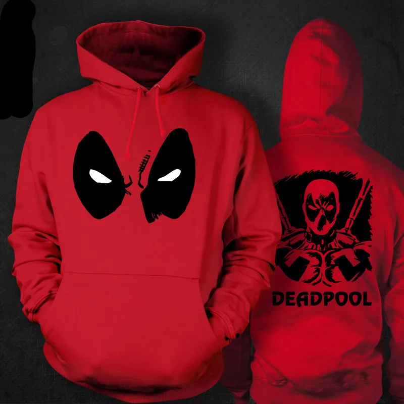 blusa de frio do deadpool