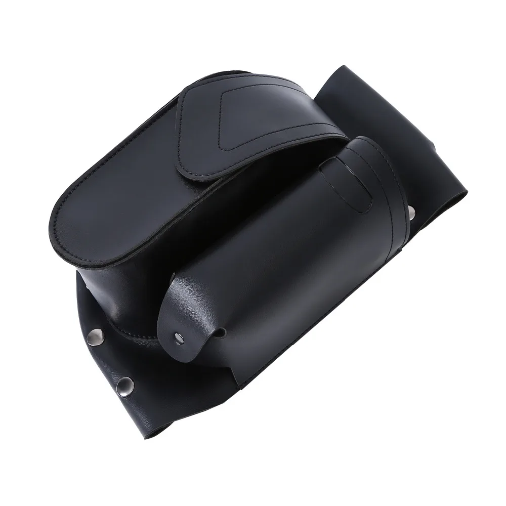 Motorcycle Saddlebag Guard Bag With Water Bottle Holder Left Side For