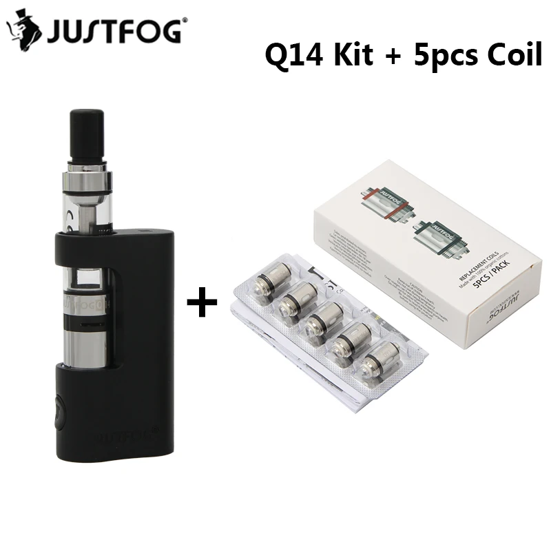 Оригинальный компактный комплект Justfog Q14 стартовый набор электронной сигареты с
