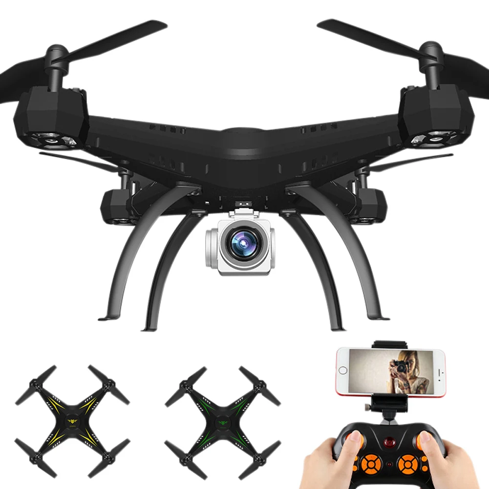 

Large Drone WIFI Remote Control Quadcopter Headless Model HD Wide-angle Camera Voice Control S7JN