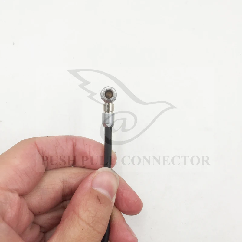 LEMO 00 разъем FHG.00.302 под прямым углом вниз Micro USB кабель FHG локоть 2 контактный