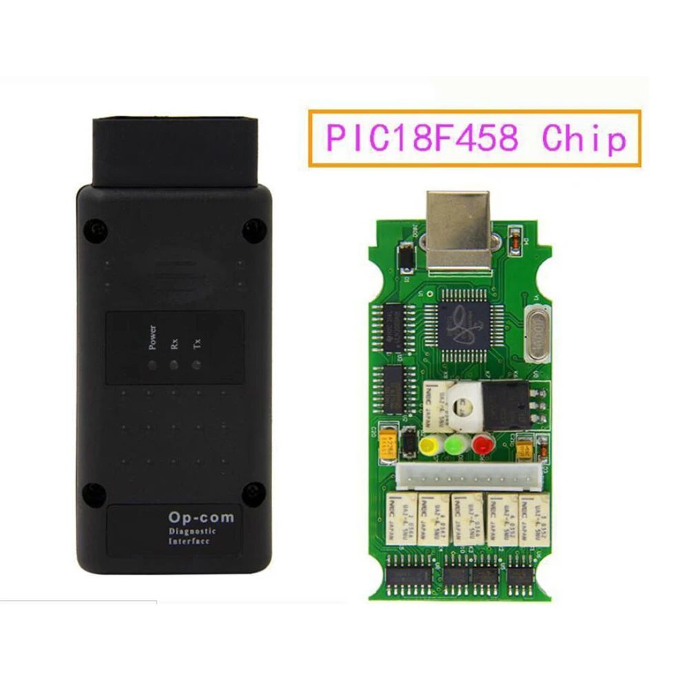 OP Com Opcom прошивка V1.7 V1.99 новая 2014V Can OBD2 CAN BUS считыватель кода для Opel однослойный PCB