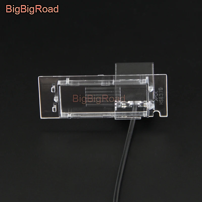 BigBigRoad Car Rear View Reverse Backup CCD Camera with Filter For Renault Kadjar Clio Estate IV 2016 2017 For Benz Smart Fortwo