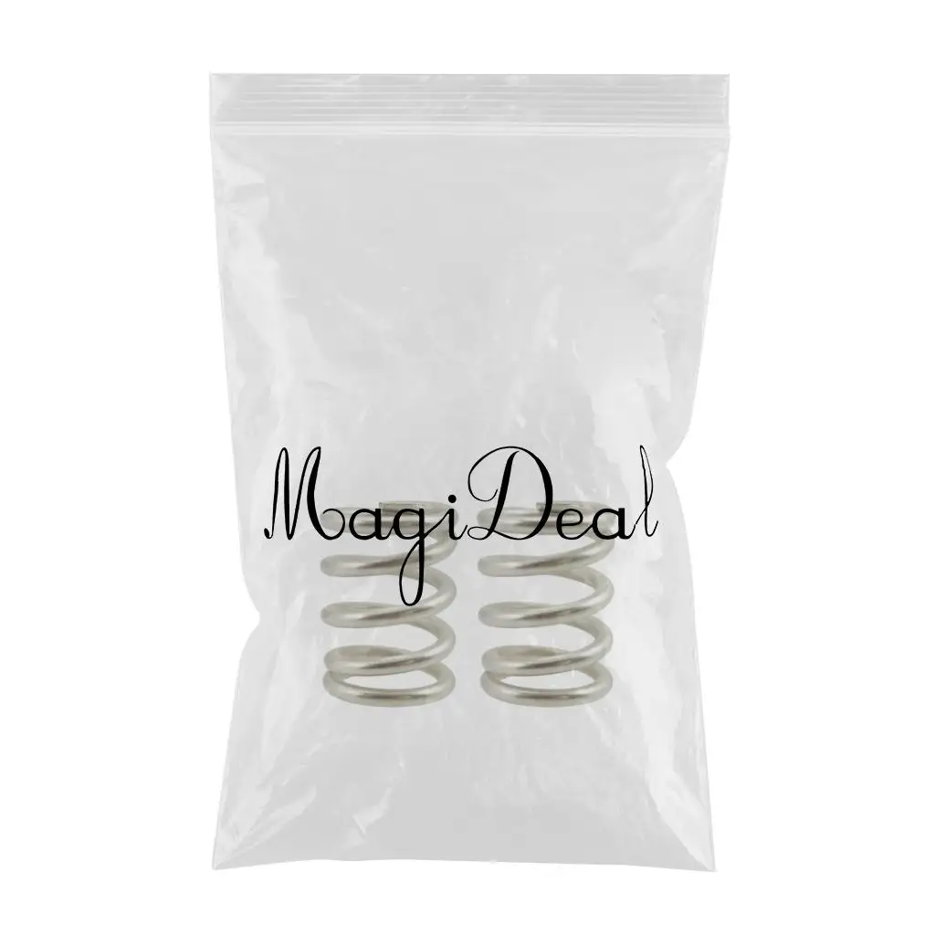 MagiDeal 2 Pcs Stainless Steel Tremolo Arm Tension Springs for Bigsby Guitar Parts Guitar Parts & Accessories