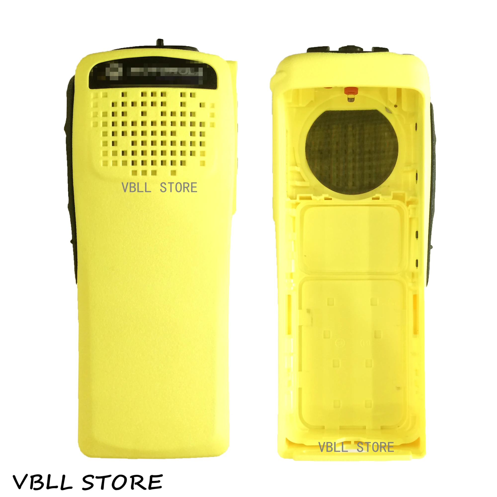 Yellow Front Kit Case Housing Cover for Motorola PR1500 Portable Two