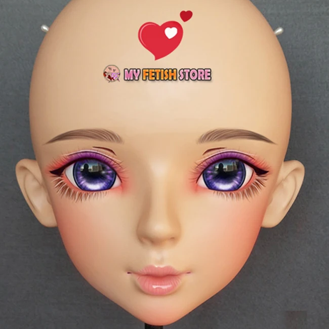 Máscara para cosplay de meninas e kigurumi,