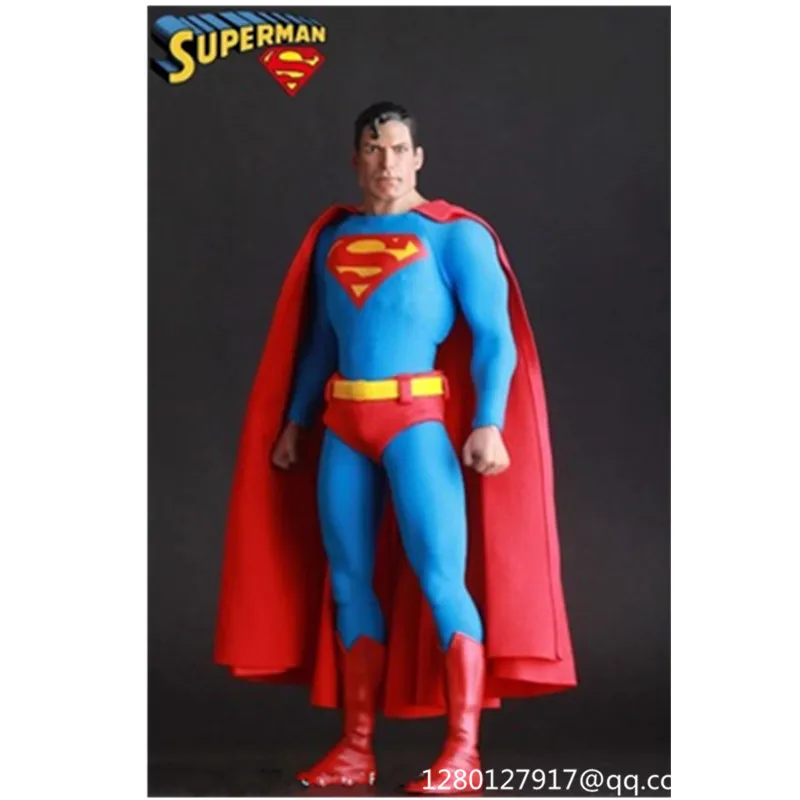 

Justice League Superhero Superman Kal-El Batman PVC cartoon Action Figure Collectible Model Toy 28CM BOX P45