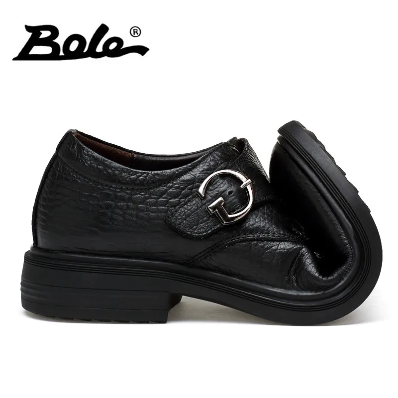 marron Véritable Chaussures Croissante Slip black 35 Hommes Robe Hauteur Bole Casual brown Mode Toe Cuir Point Sur Taille Grande Noir 48 En uwZiPTOklX