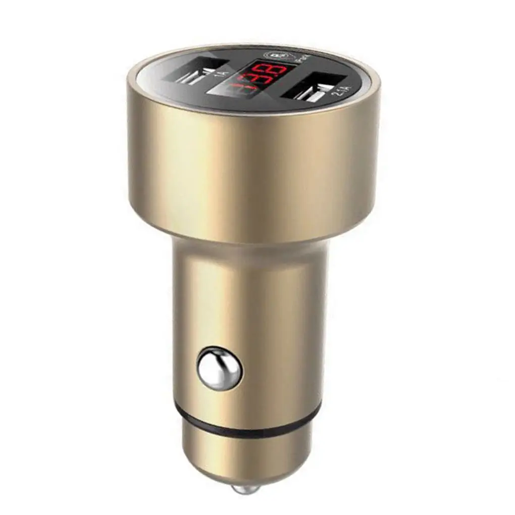  Neue Ankunft Auto GPS Tracker Locator Echtzeit-tracking Gerät Dual USB Ladegerät Voltmeter Auto Zig