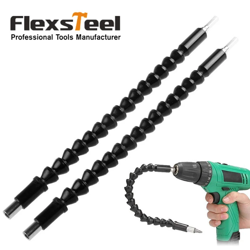 2pcs Flexible Extention Screwdriver Drill Bit Holder with