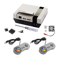 New Arrival SHCHV Raspberry Pi NESPi Case+ Plus Plastic Box with Safe Shutdown Functional Power Switch for Raspberry Pi 3B+/3/2