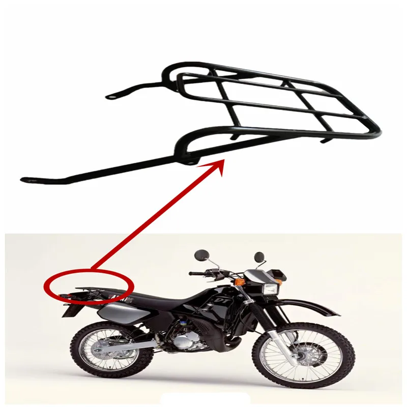 

Black Rear Fender Rack Luggage Holder Support Shelf For Yamaha DT125R DT200R DT 125R 200R Motorcycle luggage carrier