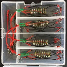 4 шт./компл. крючок для наживки бомба Скоба гаматацу крюк зажим для наживки снасти#6,#7,#8,#9,#10,#11,#12,#13 крючок для наживки
