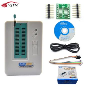 

SOFI SP8-B high speed usb programmer+5cs adapter (93/24/25/BR90/ flash eeprom), over 5000 chips have also SP8-A SP8-F SP16-B