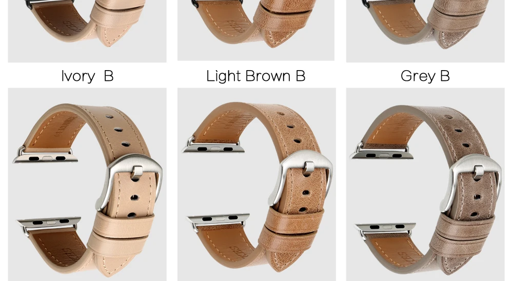 MAIKES ремешок из натуральной кожи для Apple Watch 42 мм 38 мм серия 4 3 2 1 iWatch Замена для Apple Watch Band 44 мм 40 мм