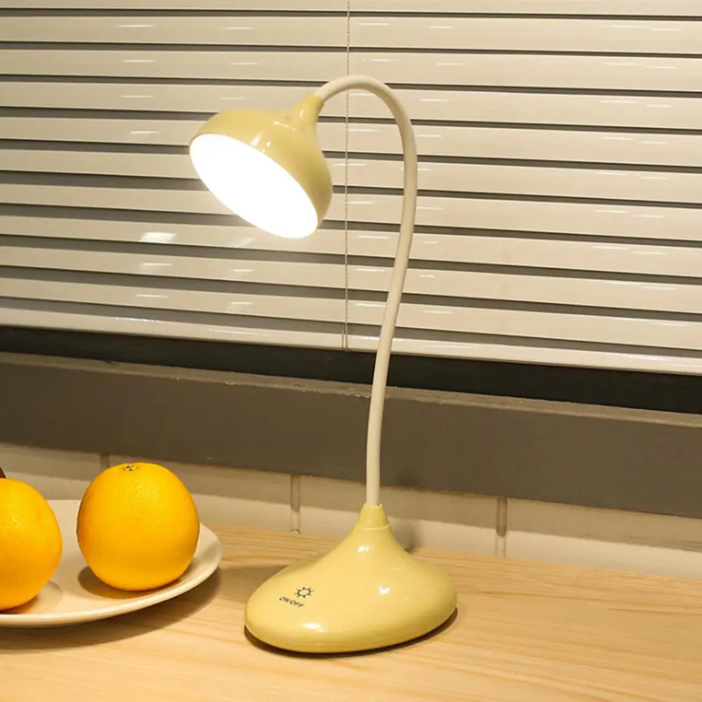 Hobbylan лампа настольная Гибкая Современная Сенсорная лампа 3 режима USB диммер перезаряжаемая настольная лампа для учебы для спальни офиса