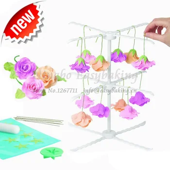 

2015 NEW Wilton Fondant Cake Decorating Tools Flower Making kitchen Accessories Gum Paste Flowers Drying Rack Stand