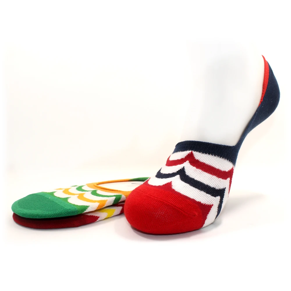 2016 Fashion Men's Boat Shoe Liner No Show Five Packin Men's Socks from Underwear & Sleepwears