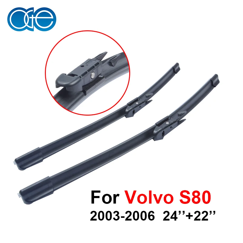 Prix pour OGE Pare-Brise Lame D'essuie-Glace Pour Volvo S80 2003 2004 2005 2006, 24 ''+ 22'' Naturel Caoutchouc Pare-Brise Fenêtre De Voiture accessoires, CPB106 Prix pour OGE Pare-Brise Lame D'essuie-Glace Pour Volvo S80 2003 2004 2005 2006, 24 ''+ 22'' Naturel Caoutchouc Pare-Brise Fenêtre De Voiture accessoires, CPB106
