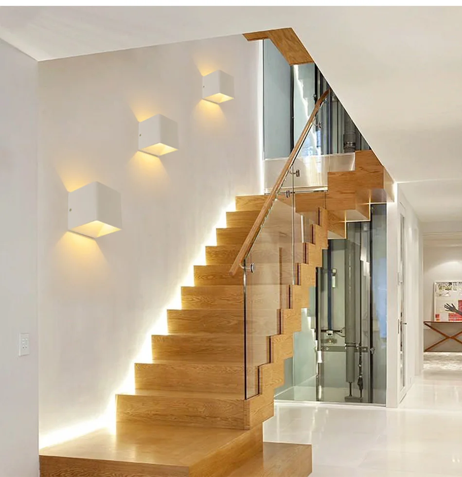 Wall Light Sconces Design LED Lights for Home Walls Mordern Wall Lamp Decor Aluminum Luminaire Bathroom Bed Mural Stair Lighting (14)