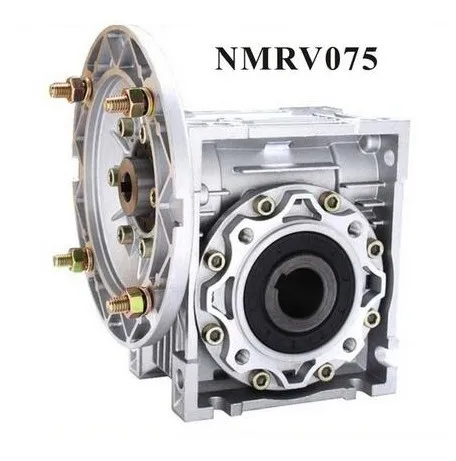 

NMRV075 Worm Reducer 19mm 24mm 28mm input shaft 7.5:1 - 100 :1 Gear Ratio Worm Gearbox 90 Degree Speed Reducer