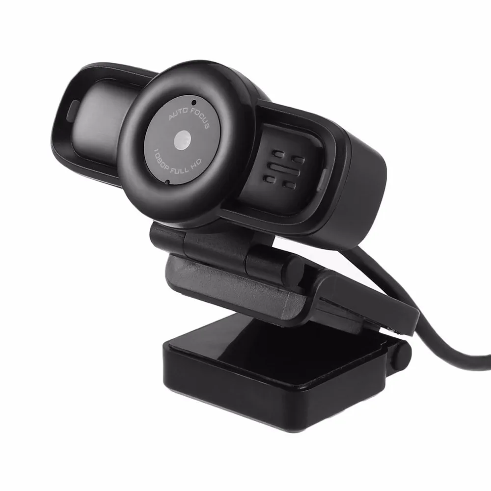 

Auto Focus Webcam HD 1080P Digital Computer Camera with Built-in Noise Cancelling Microphone for Computer USB Plug