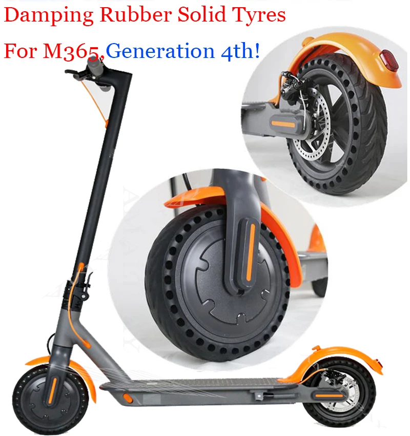 

Durable Solid Tyre Non-Pneumatic Damping Tires for Xiaomi Mijia M365 Electric Scooter Skateboard Anti-slip Shock Absorber Tire