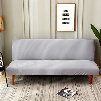 

High Quality Knitted Cotton Sofa Cover all-inclusive Couch Case for different Shape Sofa High Quanlity Solid Color