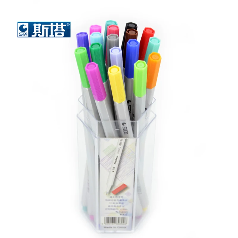 

18/26 Colors Art Supplies Copic Sketch Markers School Supplies Sketch Pencil Hook Pen Hand Painted Painted Color Pens