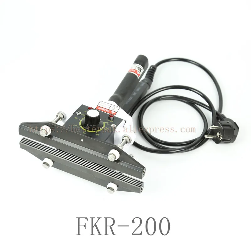 FKR-200/300/400 Портативный вакуумный упаковщик, RCIDOS металлизированная пленка/алюминиевая фольга пленочное покрытие машина для непрерысной герметизации машина 110 V/220 V