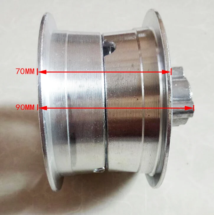 9X3,50-4/9x3,00-4 обода с подшипниками 4,10/3,50-4 переднее колесо подходит для подвижного скутера электрический скутер газовый скутер