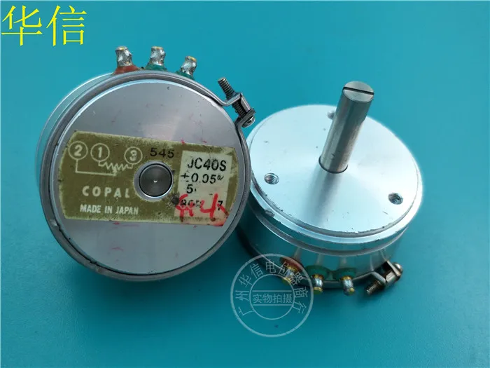 

[VK] Used Japan COPAL JC40S & plusmn; 0.05% 5K conductive plastic potentiometer servo installation gold standard switch