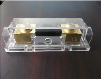 

High -quality gold-plated waterproof fuse holder forkbolt large bolt power fuse box without fuses