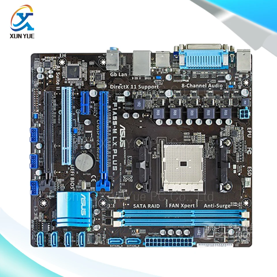 For F1A55 M LX PLUS Original Used Desktop Motherboard For AMD A55 Socket FM1 For font