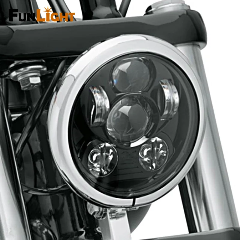 5.75 Inch Led Daymaker Projector Headlight Motorcycle ...