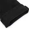 High Quality Men Winter Worm Fleece Color Black Boot Cut Jeans Business Casual Flare Pants Mid Waist Trousers 4