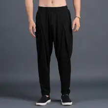 27-44 плюс размер платье мужские шаровары тренд повседневные свободные брюки певица костюмы