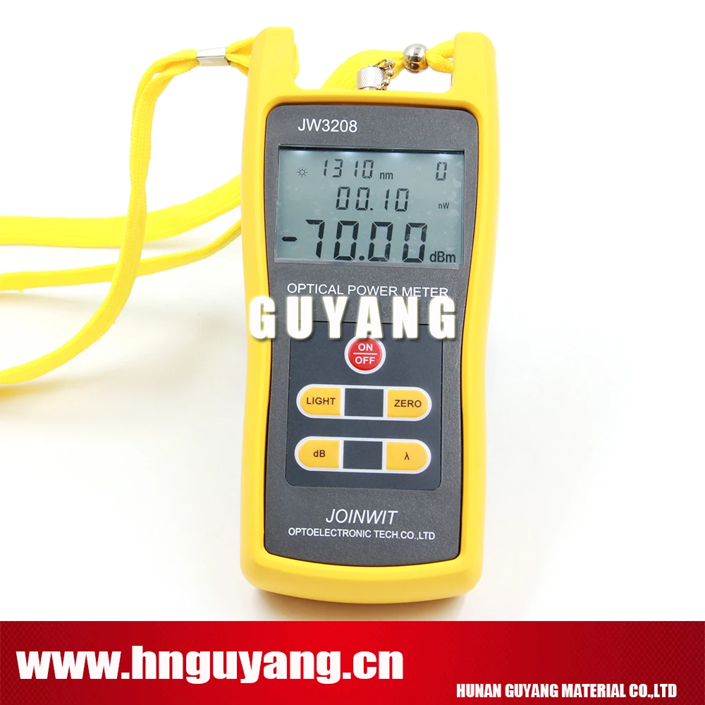 

JW3208A Portable -70~+6dBm Fiber Optic Tester Optical Power Meter(800~1700nm)