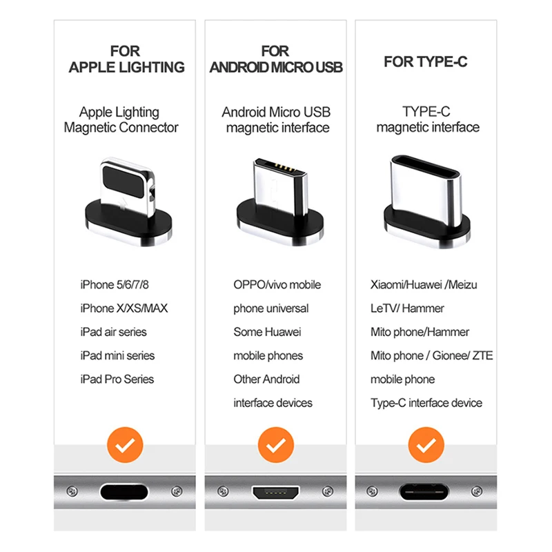 Fingerpow 1100 мАч Мини банк питания для iPhone/Android/Type C Магнитный USB кабель зарядки данных