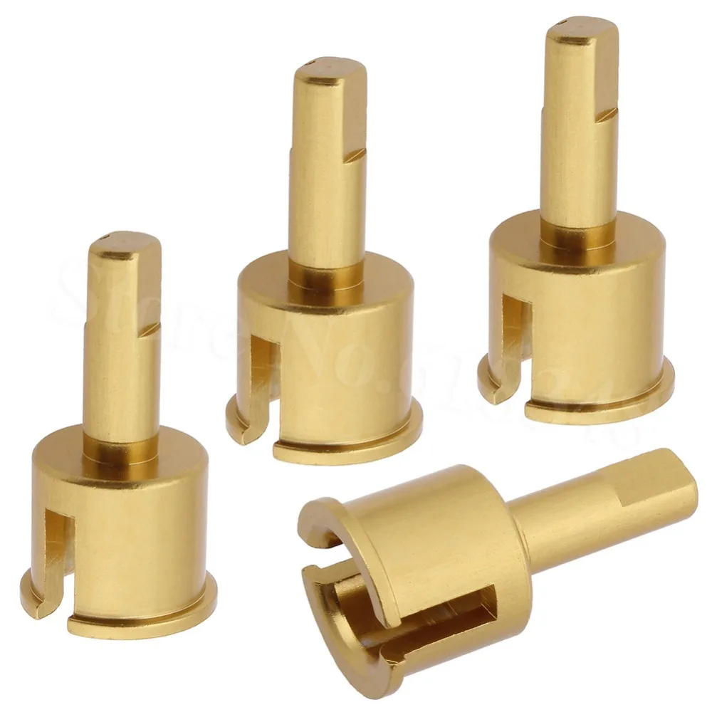4pcs Himoto E18 Upgrade Parts M613 Aluminum Diff Outdrives Joint Cup For font b RC b