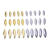 50Pcs 45g/50g/75g Metal Willow Spinner Blades Smooth Finish,DIY Spinner Bait Fishing Lures,Tackle Craft Fishing Spinner Blades ► Photo 1/6