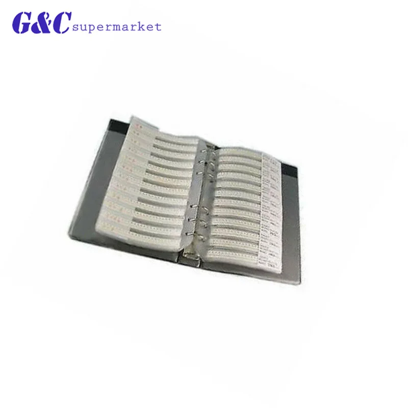 

0805 SMD Resistor and Capacitor Sample Book Simple version new