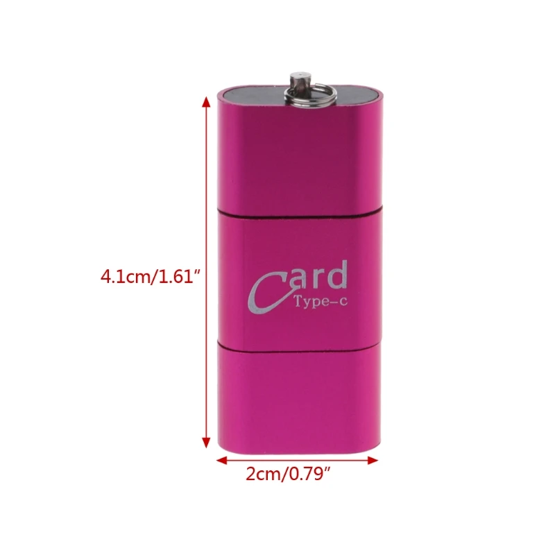 

2019 New Universal 3 in1 OTG Type-C Card Reader USB 3.0 to 2 Slot TF SD for Phones PC
