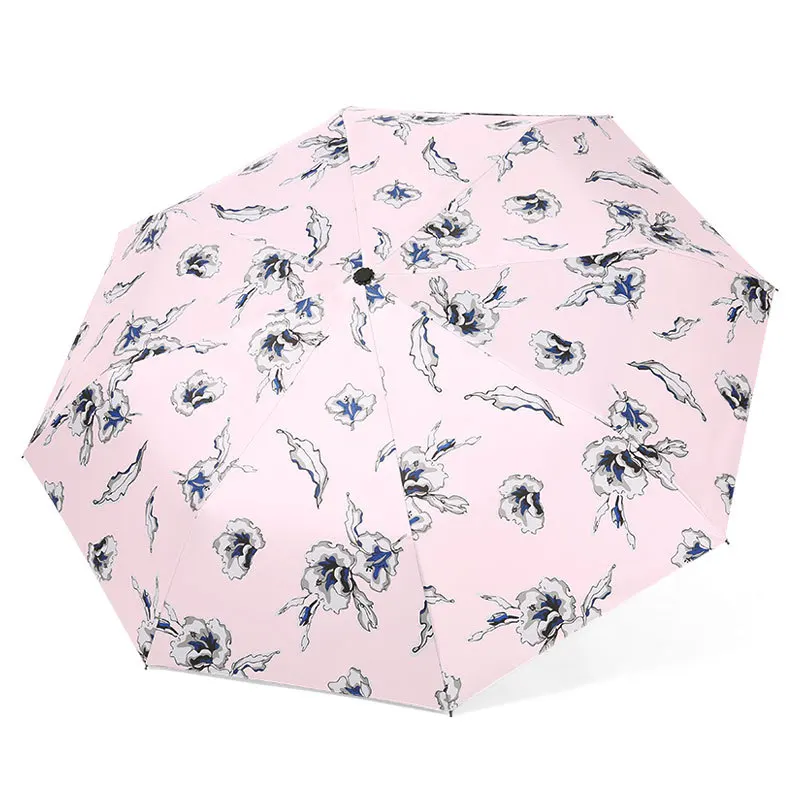 Качественный Мини Карманный Зонт для женщин солнечный день и дождливый Ms. Fashion складные маленькие Зонты ветронепроницаемый Солнечный зонт с защитой от ультрафиолета