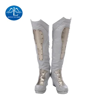 

MANLUYUNXIAO New Women Boots Thor Ragnarok Valkyrie Boots Halloween Cosplay Boots For Women