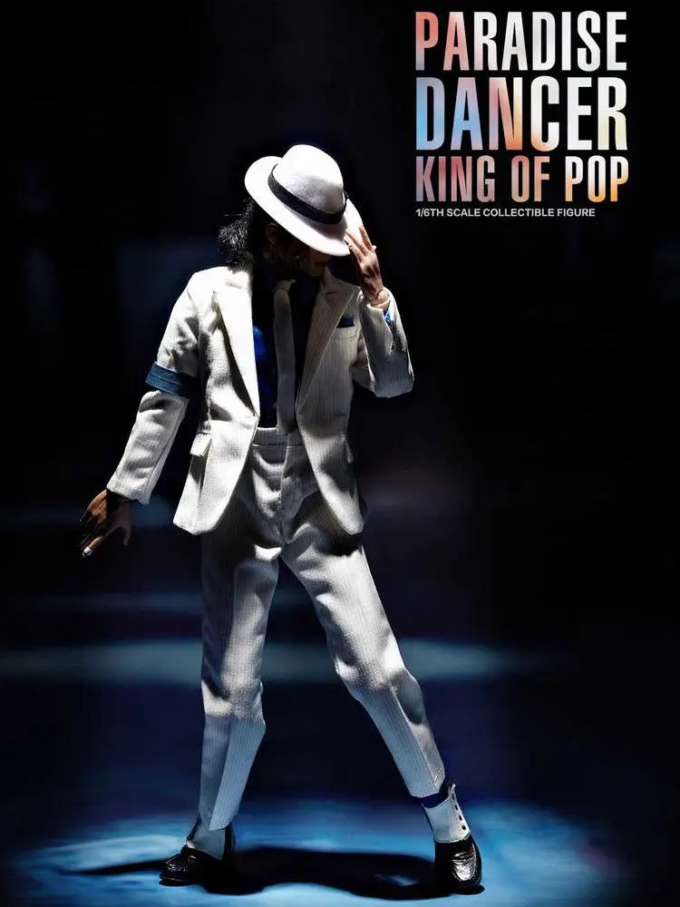 

King of Figure 1/6 Paradise Dancer Michael Jackson Collectible Figure Specification New Box
