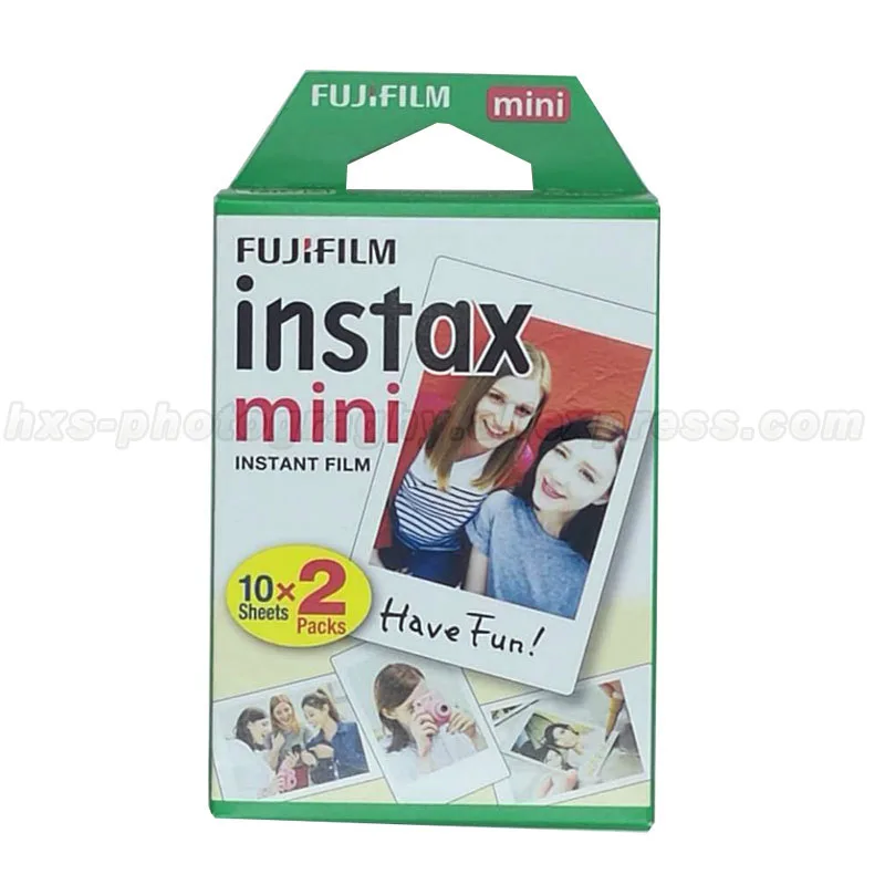 Твин пакет Fujifilm Instax Мини пленка Fuji белая фотобумага для мини 9 8 7s 90 25 мгновенная