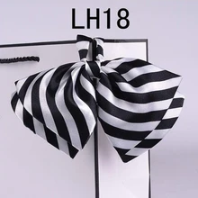 Горячая Распродажа галстук-бабочка для женщин старшеклассницы школьницы Униформа формальный костюм аксессуары галстук бабочка узел Полосатый черный