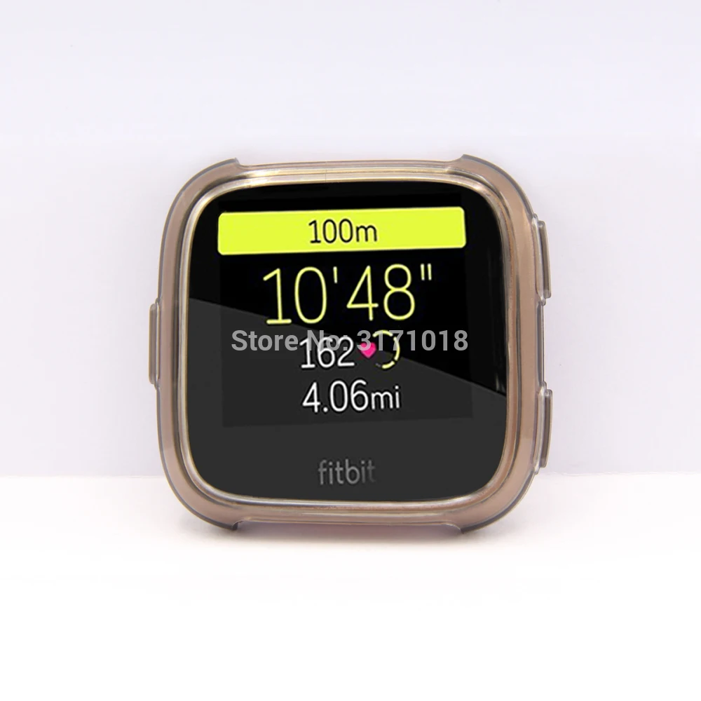 Новый мягкий силиконовый Защитный Чехол для Fitbit Versa активности Смарт-часы аксессуары крышка оболочки рамы полной защиты корпуса часов