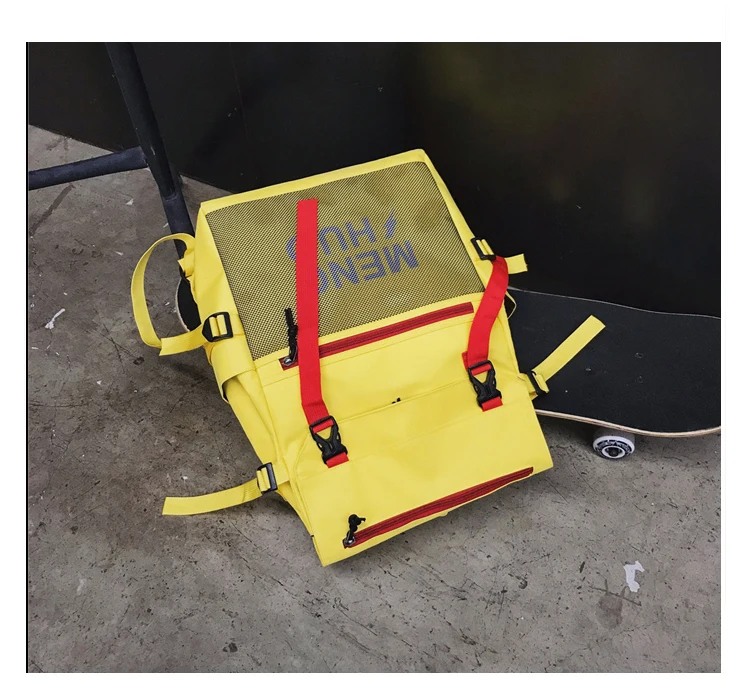 Menghuo Women Laptop Backpack Male School Backpacks Net Rucksacks Leisure for Teenager Travel Women Shoulder Mochilas School Bag (57)